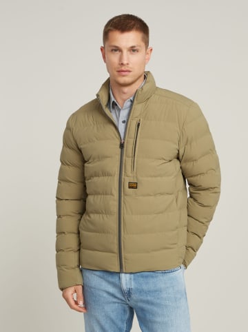 G-Star Doorgestikte jas beige