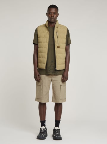 G-Star Steppweste in Beige