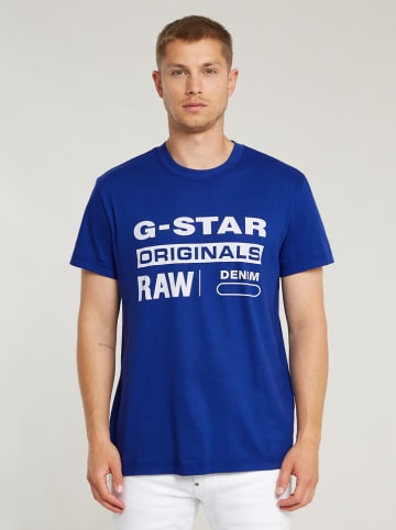 G-Star Koszulka w kolorze niebieskim