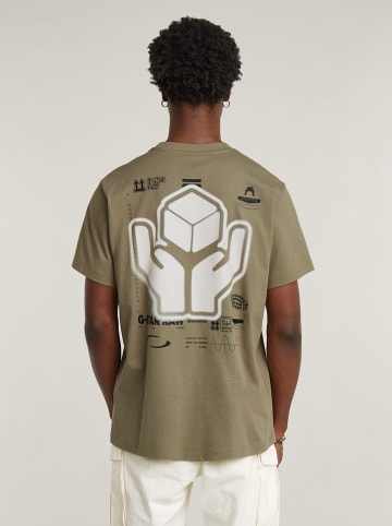 G-Star Koszulka w kolorze khaki