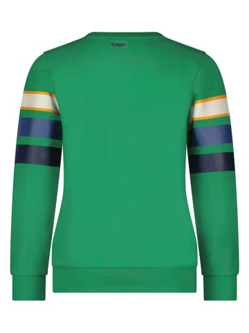 B.Nosy Sweatshirt in Grün/ Blau