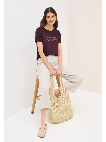 Cecil Shirt auberginekleurig