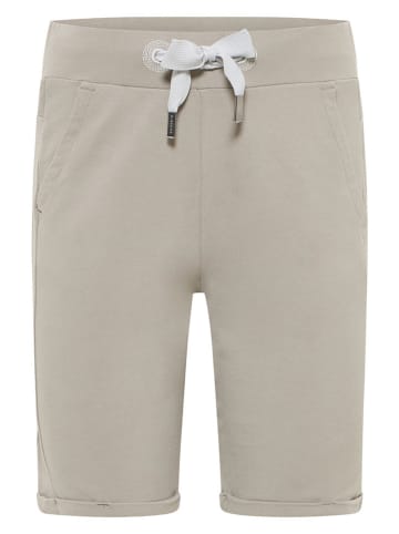 ELBSAND Sweatshorts "Brinjana" in Beige