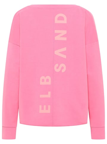 ELBSAND Sweatshirt "Riane" in Pink