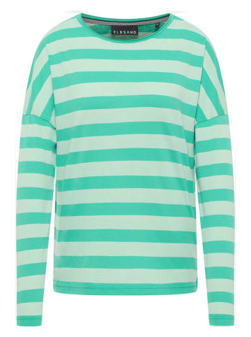 ELBSAND Longsleeve "Milia" groen/mintgroen