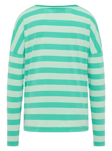 ELBSAND Longsleeve "Milia" groen/mintgroen
