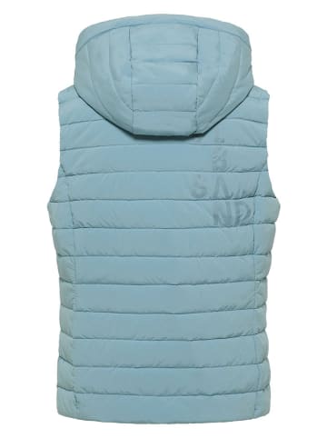 ELBSAND Doorgestikte bodywarmer "Cara" lichtblauw