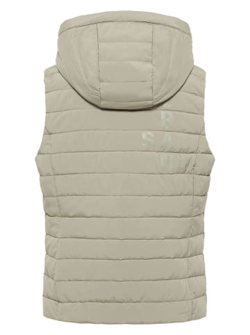 ELBSAND Steppweste "Cara" in Beige