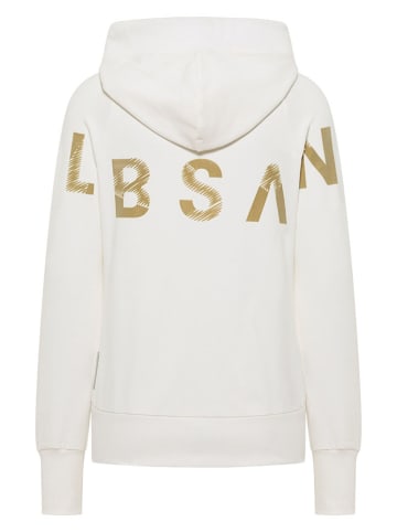 ELBSAND Sweatvest "Kiana" wit/beige