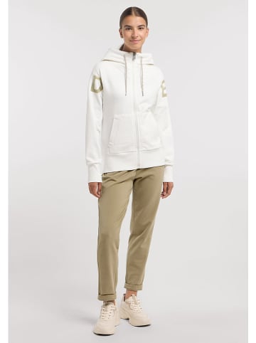 ELBSAND Sweatvest "Kiana" wit/beige
