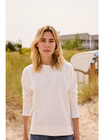 ELBSAND Sweatshirt "Anouk" in Weiß