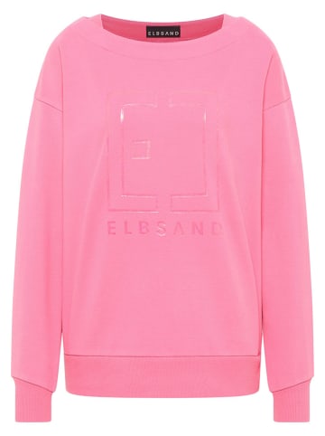 ELBSAND Sweatshirt "Fenja" in Pink