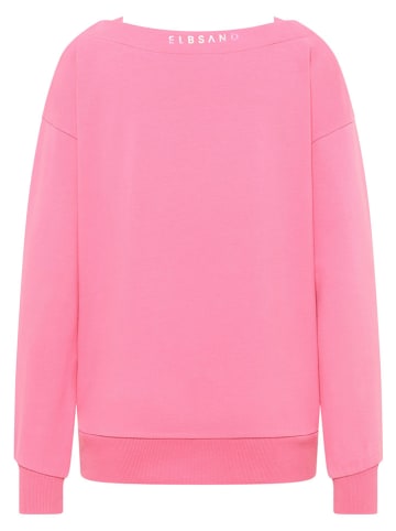 ELBSAND Sweatshirt "Fenja" in Pink