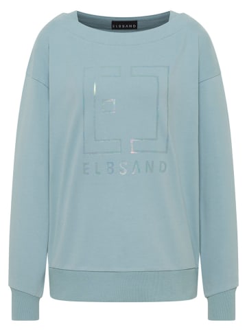 ELBSAND Sweatshirt "Fenja" in Hellblau