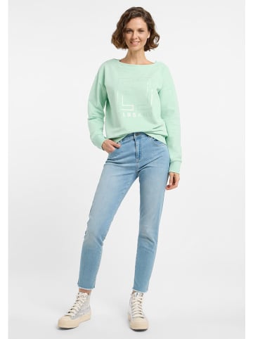 ELBSAND Sweatshirt "Fenja" in Mint