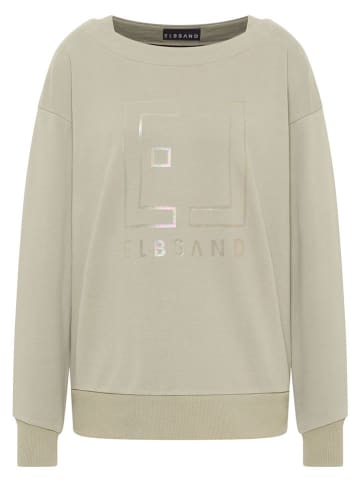 ELBSAND Sweatshirt "Fenja" in Beige