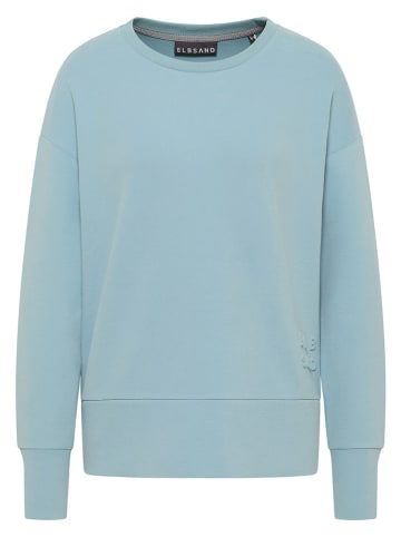 ELBSAND Sweatshirt "Tove" in Hellblau