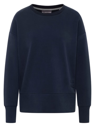 ELBSAND Sweatshirt "Tove" in Dunkelblau