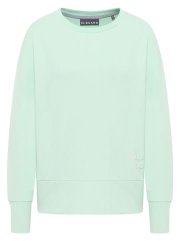 ELBSAND Sweatshirt "Tove" in Mint