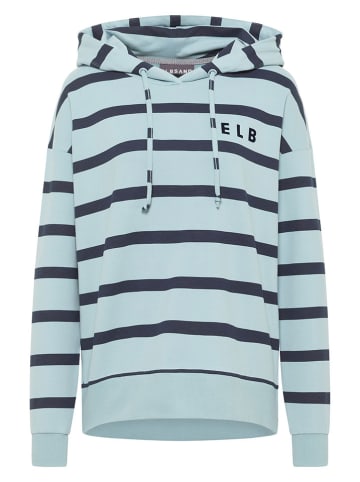 ELBSAND Hoodie "Marvi" lichtblauw/donkerblauw