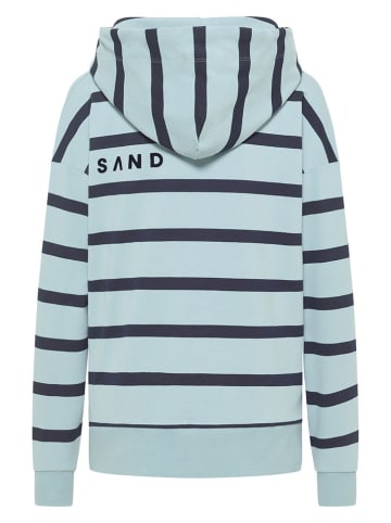 ELBSAND Hoodie "Marvi" in Hellblau/ Dunkelblau
