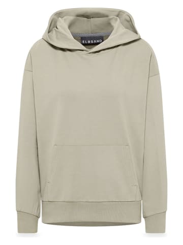ELBSAND Hoodie "Finele" in Beige