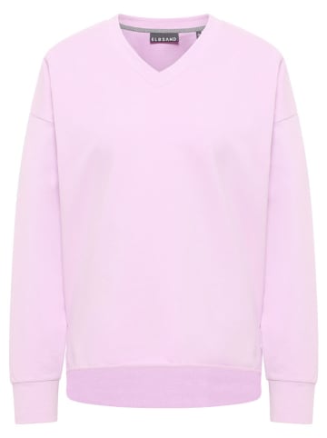 ELBSAND Sweatshirt "Jördis" in Rosa