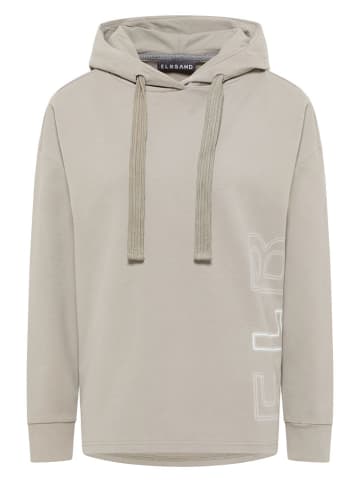 ELBSAND Hoodie "Elna" in Beige