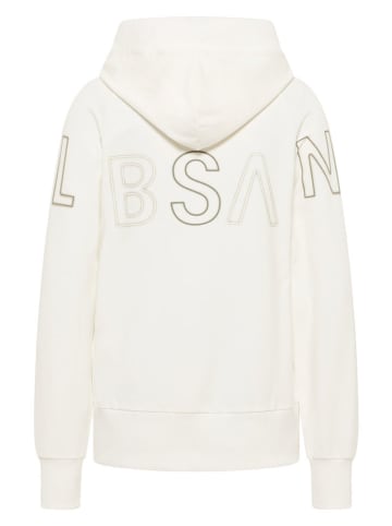 ELBSAND Sweatjacke "Kalotta" in Creme