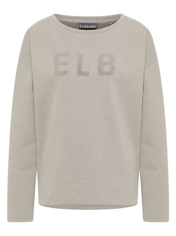 ELBSAND Sweatshirt "Arija" in Beige