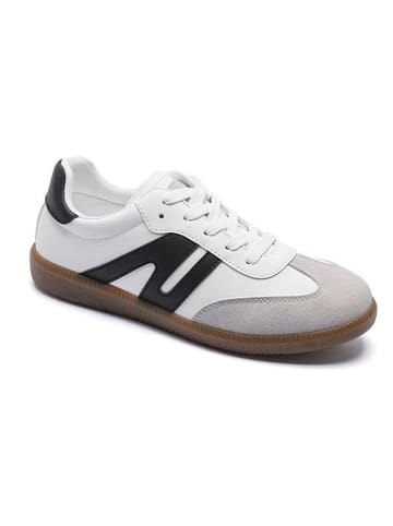 Viagiulia Sneakers in Weiß/ Schwarz/ Grau