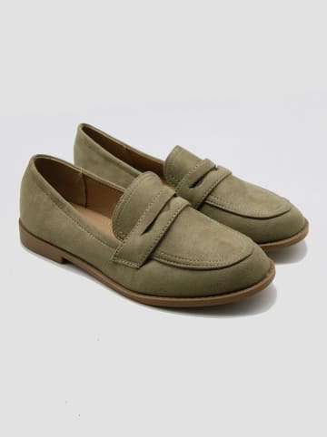 Bellucci Mokassins in Khaki