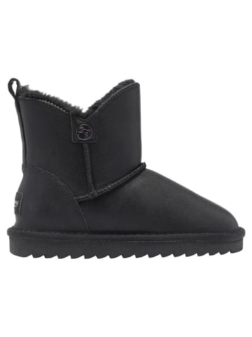 Kangaroos Botki zimowe "K-UK Silvery" w kolorze czarnym