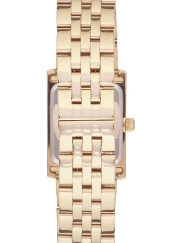 U.S. Polo Assn. Quarzuhr in Gold/ Weiß