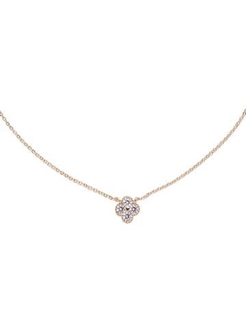 U.S. Polo Assn. Vergulde ketting met edelsteen - (L)36 cm