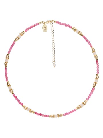 U.S. Polo Assn. Vergulde ketting met edelstenen - (L)37 cm