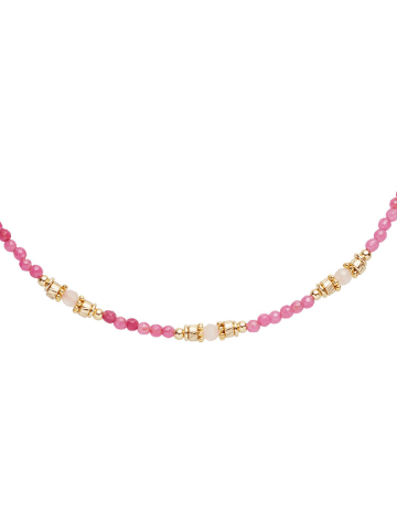 U.S. Polo Assn. Vergulde ketting met edelstenen - (L)37 cm
