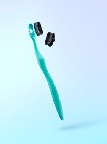 happybrush 2er-Set: Zahnbürsten "EcoChange"