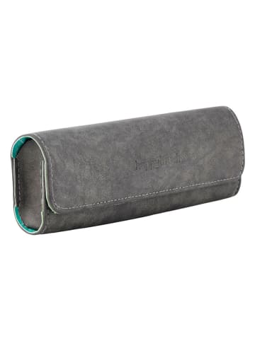 Happy Brush Travelcase in Grau - (L)19,5 x (H)6,5 x (T)3,7 cm