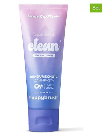 Happy Brush 3er-Set: Zahnpasta "Complete Clean" - 3x 75 ml