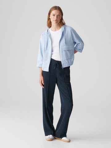 OPUS Sweatjacke in Hellblau