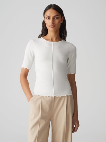 OPUS Bluse in Weiß