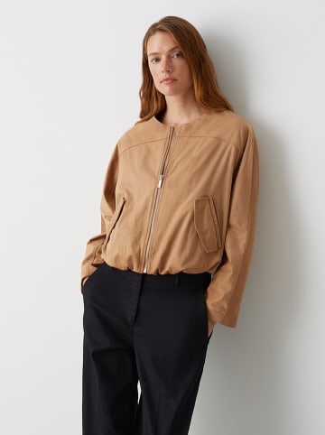OPUS Übergangsjacke in Hellbraun