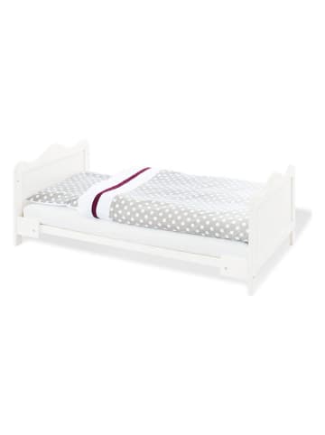 Pinolino Kinderbett "Florentina" in Weiß - (L)146 x (B)76 x (H)85 cm