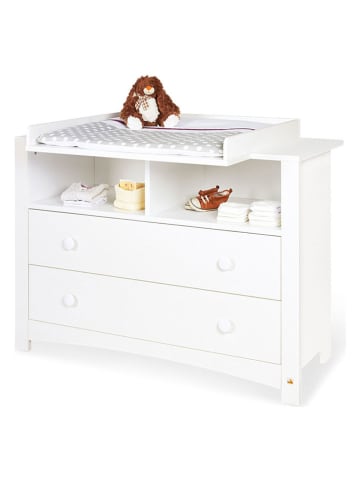 Pinolino Wickelkommode "Florentina" in Weiß - (B)130 x (H)101 x (T)77 cm