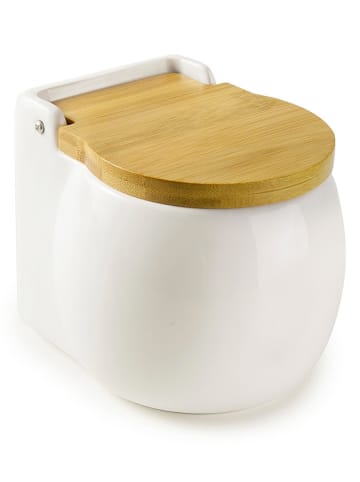 Ibili Zoutpot beige/wit - (B)10 x (H)12 cm