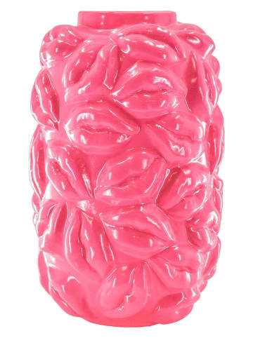 HouseVitamin Vaas "Lips" roze - (H)27 x Ø 17 cm