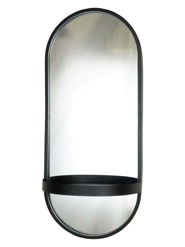 HouseVitamin Spiegel in Schwarz - (B)30 x (H)70 x (T)15 cm