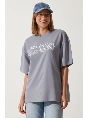 Happiness Istanbul Shirt grijs