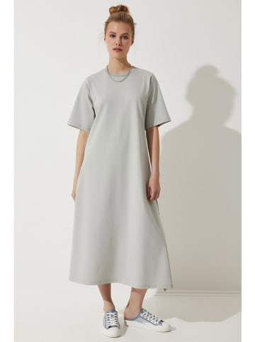 Happiness Istanbul Kleid in Grau